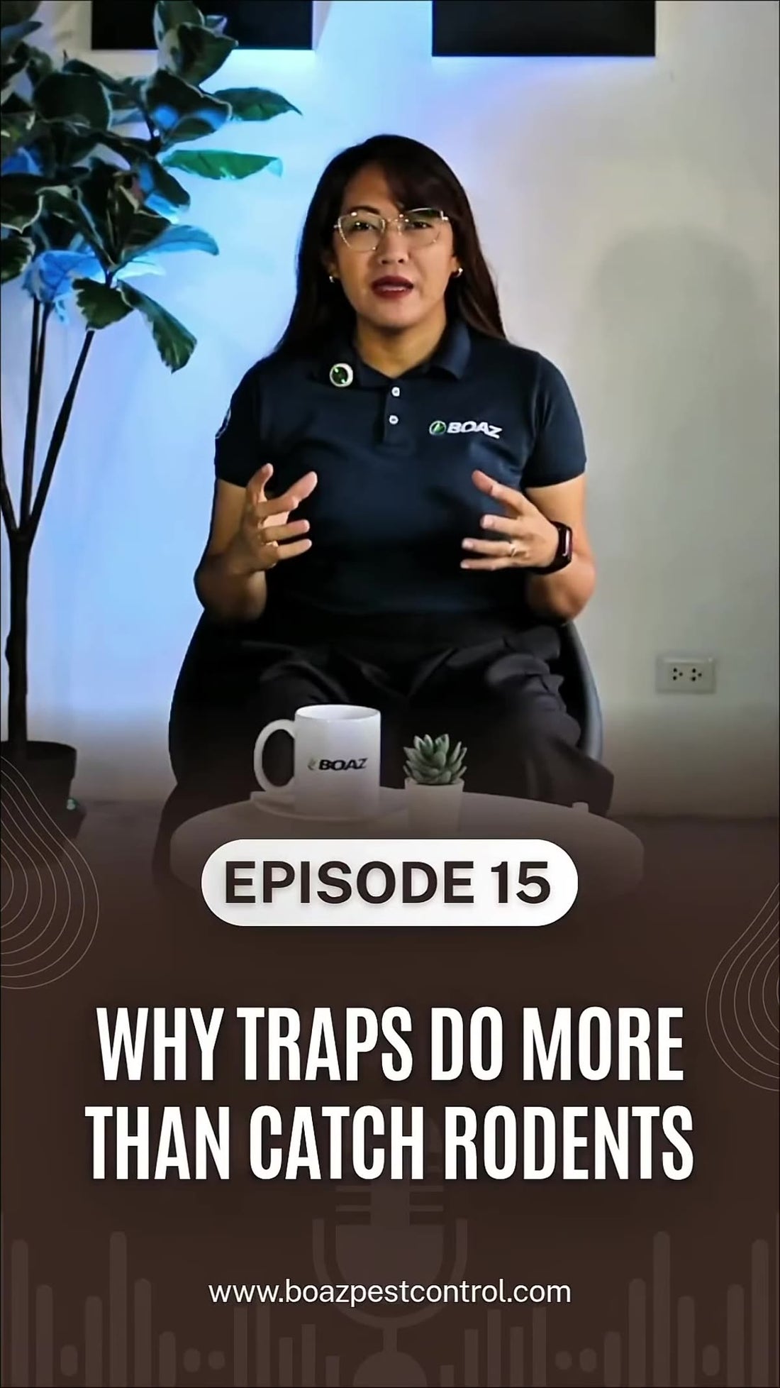 Episode 15 title card: Why Traps Do More Than Catch Rodents
